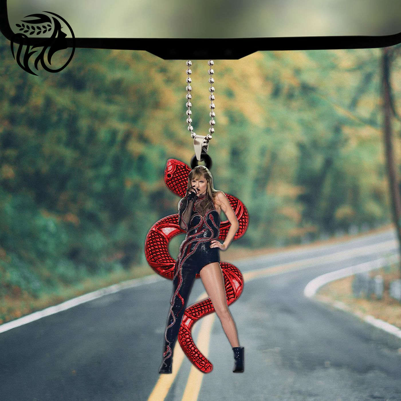 Taylor Swift Custom Shape 2-sided Acrylic Car Ornament Gift