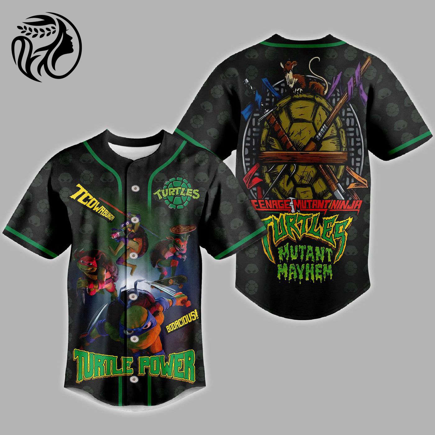 Teenage Mutan Ninja Turtles Baseball Jersey For Men Women And Kids Gift