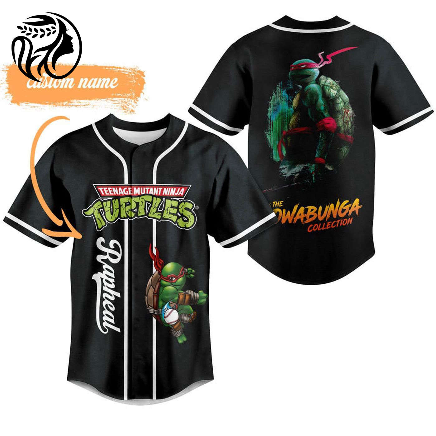 Teenage Mutan Ninja Turtles Baseball Jersey For Men Women And Kids Gift