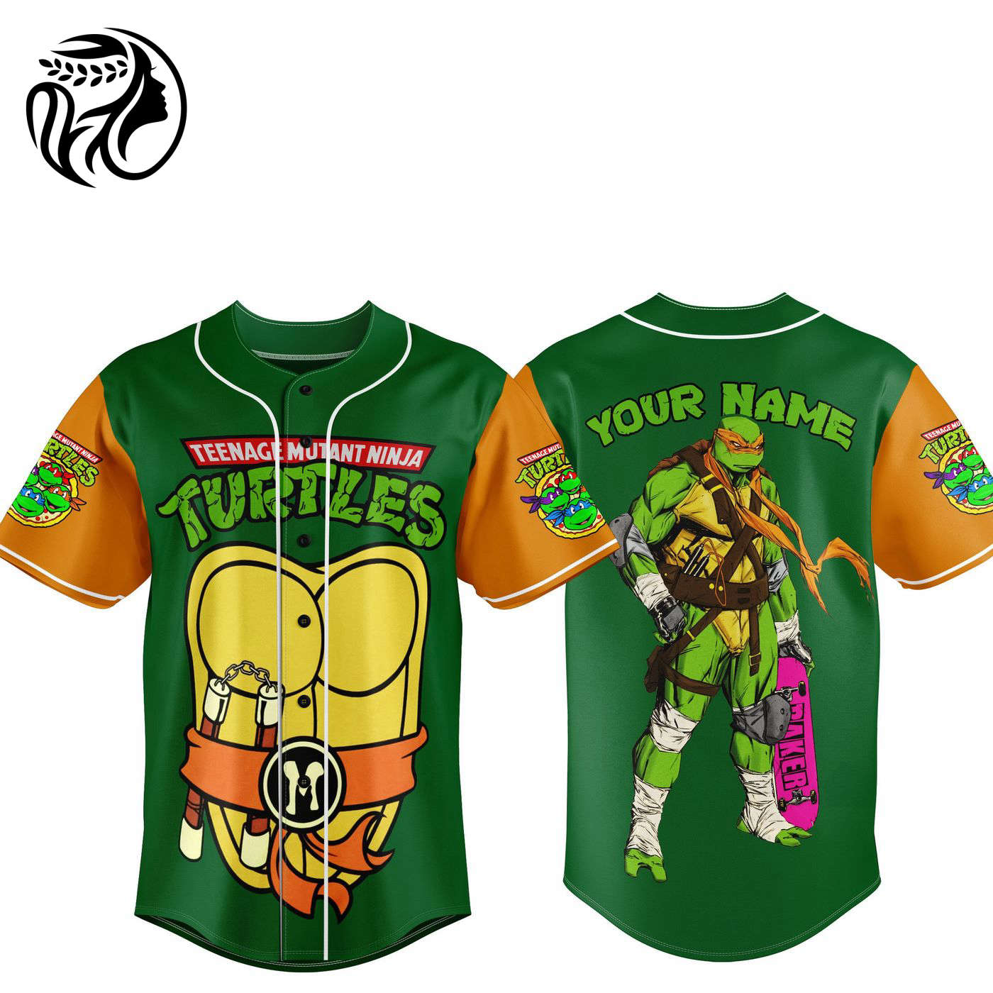 Teenage Mutant Ninja Turtles Baseball Jersey For Men Women And Kids Gift