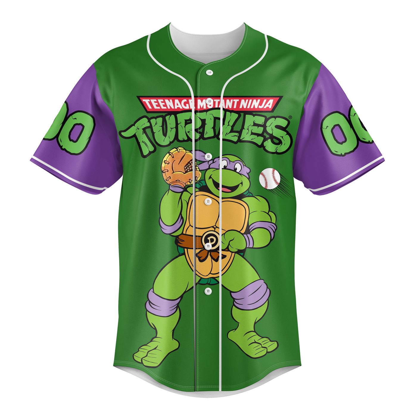 Teenage Mutant Ninja Turtles Baseball Jersey For Men Women And Kids Gift