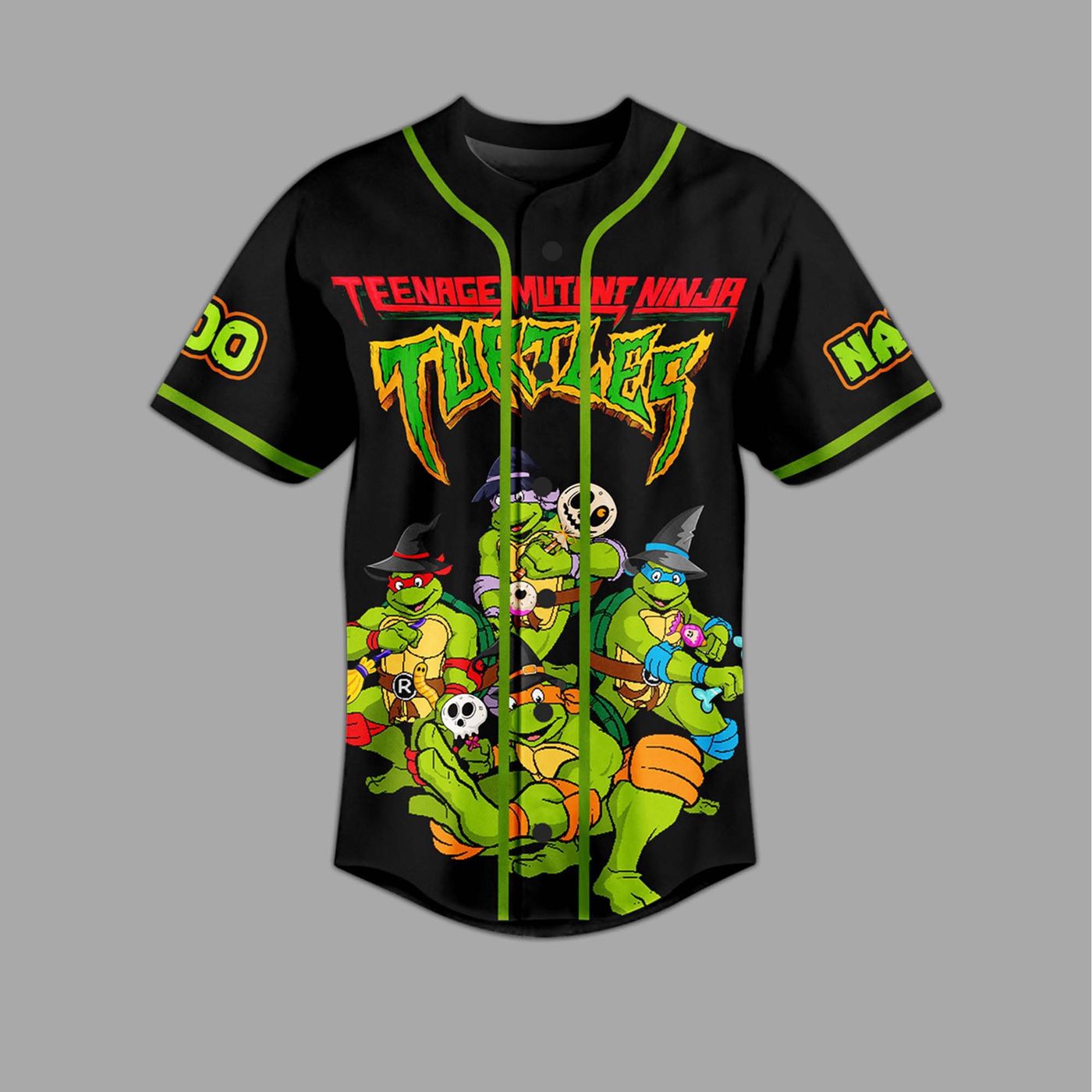 Teenage Mutant Ninja Turtles Baseball Jersey For Men Women And Kids Gift