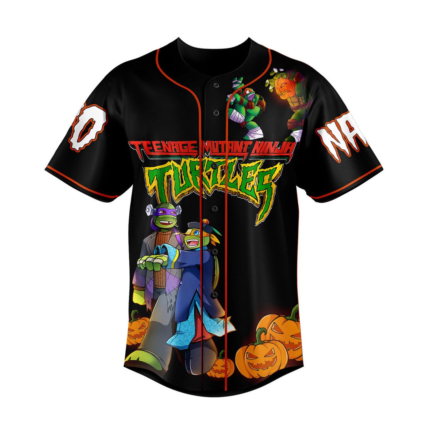 Teenage Mutant Ninja Turtles Baseball Jersey For Men Women And Kids Gift