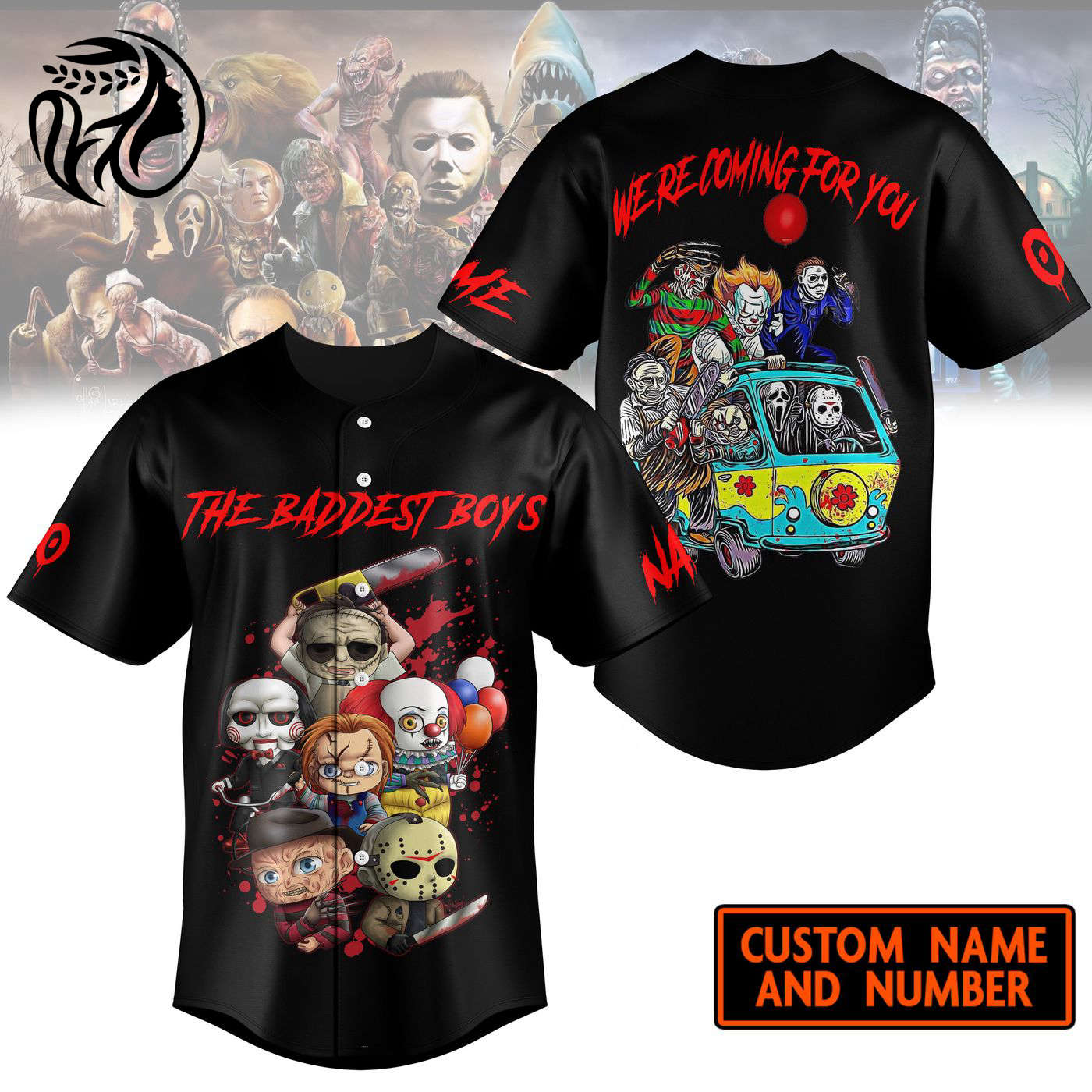 The Baddest Boys Baseball Jersey For Men Women And Kids Gift