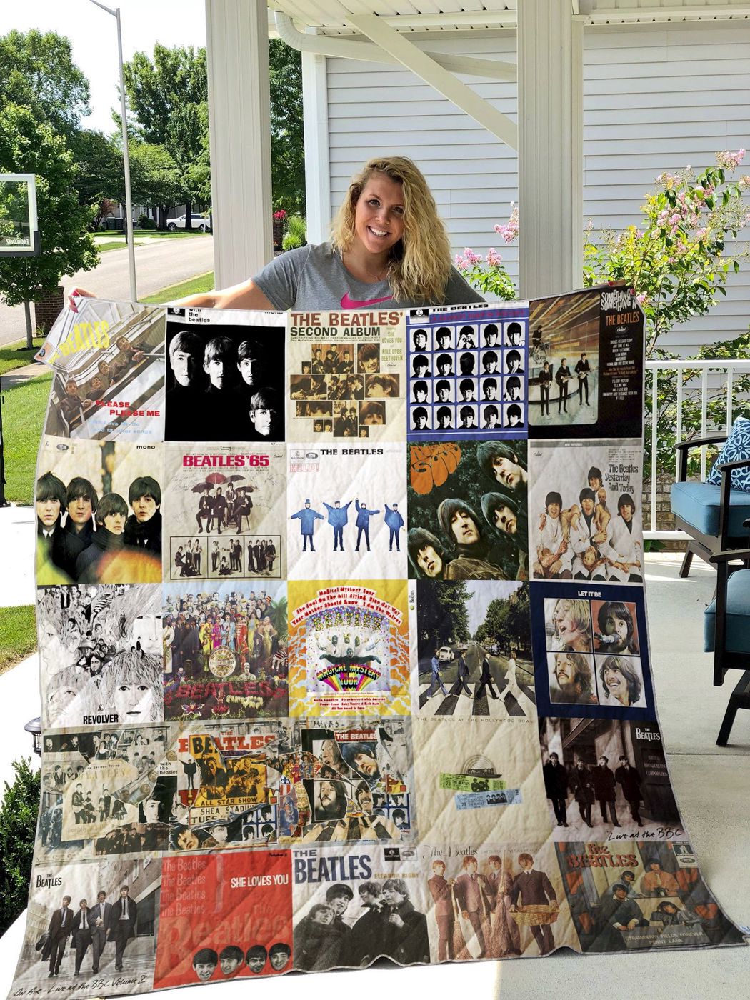 The Beatles Gift Quilt Blanket: Perfect Home Decor Gift for Fans The Beatles Gift Quilt Blanket: Perfect Home Decor Gift for Fans