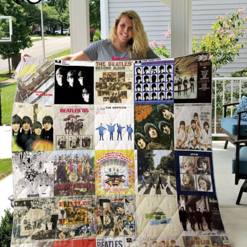 The Beatles Gift Quilt Blanket: Perfect Home Decor Gift for Fans