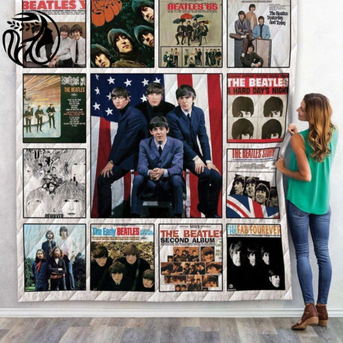 The Beatles Gift Quilt Blanket: Perfect Home Decor Gift for Fans