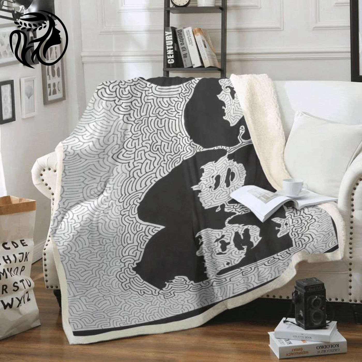 Cozy Beatles Album Art Fleece Blanket – Perfect for Beatles Fans!