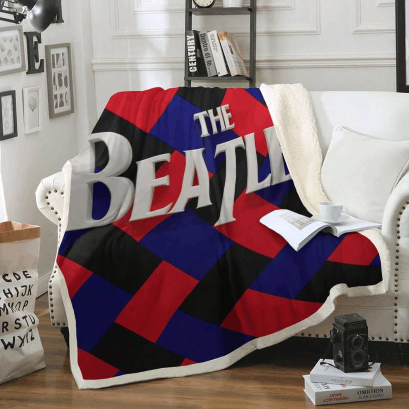 The Beatles Band Rock Band Gift Legend Fleece Blanket: Cozy Up with Iconic Music Memorabilia!
