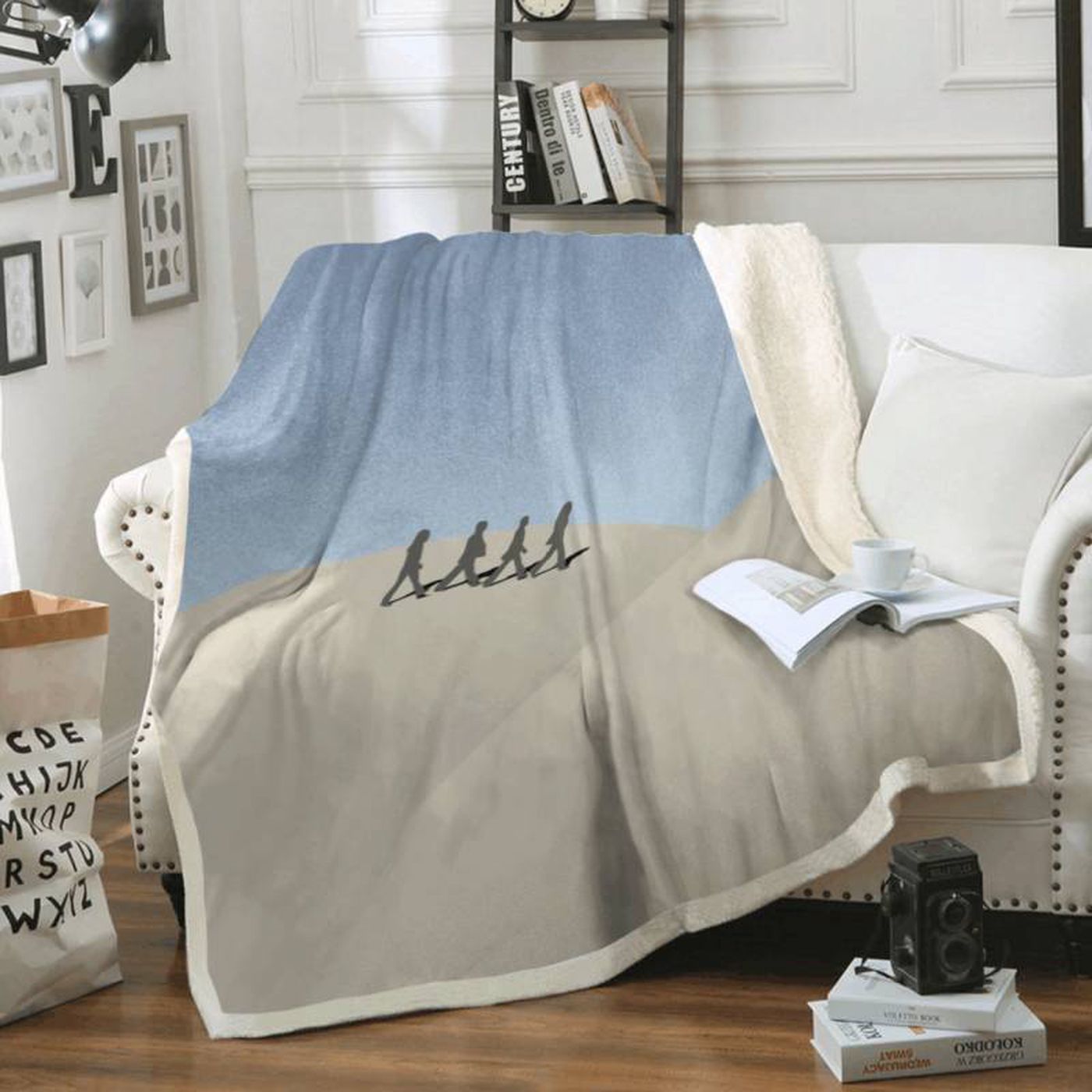 The Beatles Band Rock Band Gift Fleece Blanket – The Ultimate Must-Have for Beatles Fans!