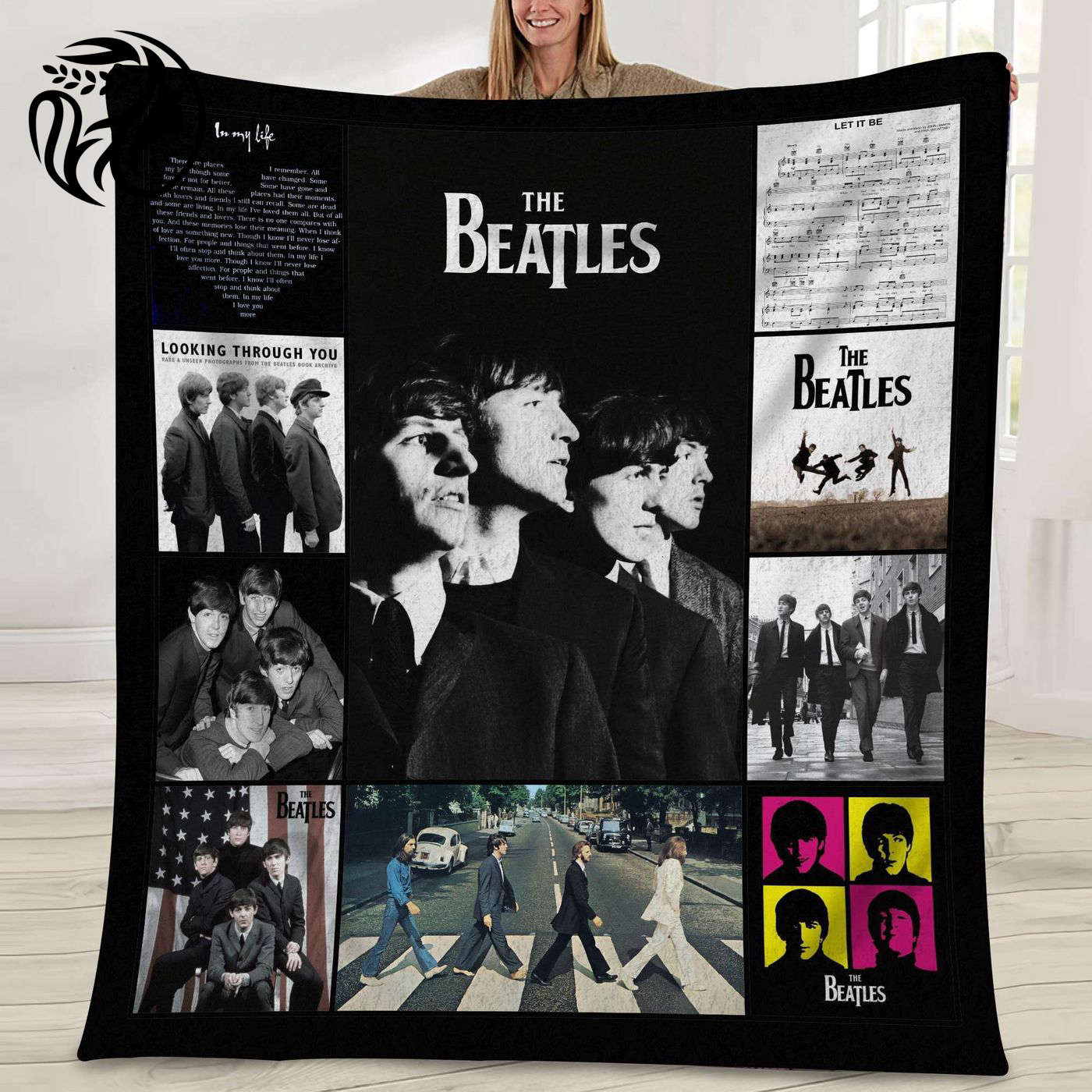Revive Your Love for Music with The Beatles Blanket Quilt – Perfect Gift for Music Lovers!