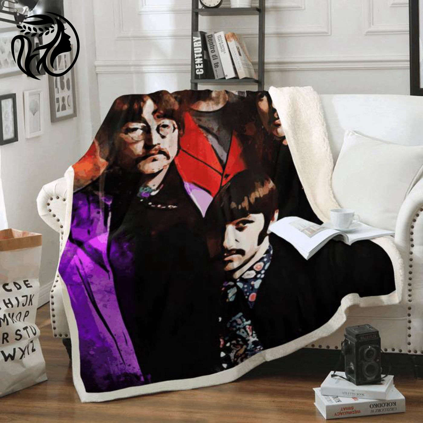 The Beatles Hey Jude Art Fleece Blanket: Cozy & Stylish Memorabilia for Fans