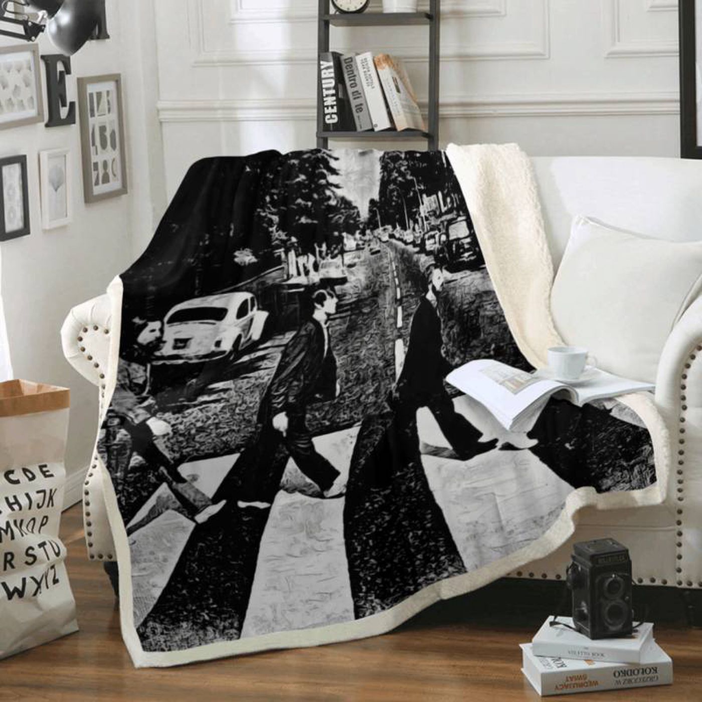 The Beatles Abbey Road Fleece Blanket: Perfect Gift for Fans
