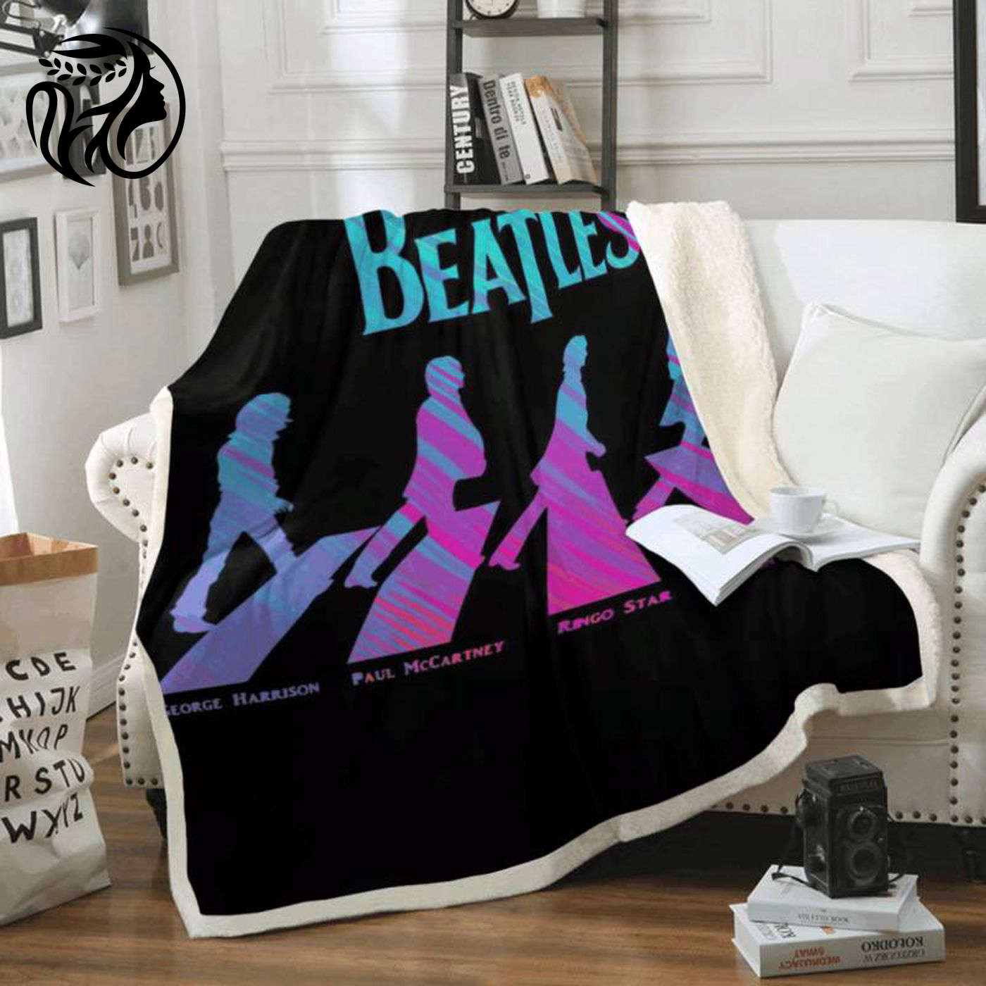 The Beatles Rock Band Gift English Fleece Blanket: Legendary Music-Inspired Comfort