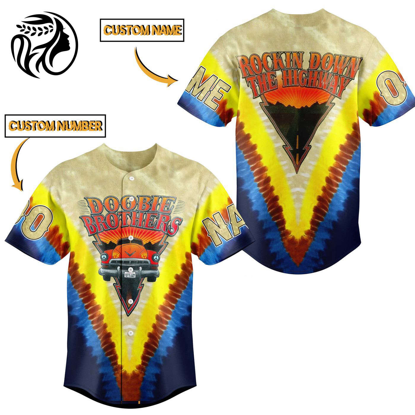 The Doobie Brothers Baseball Jersey For Men Women And Kids Gift