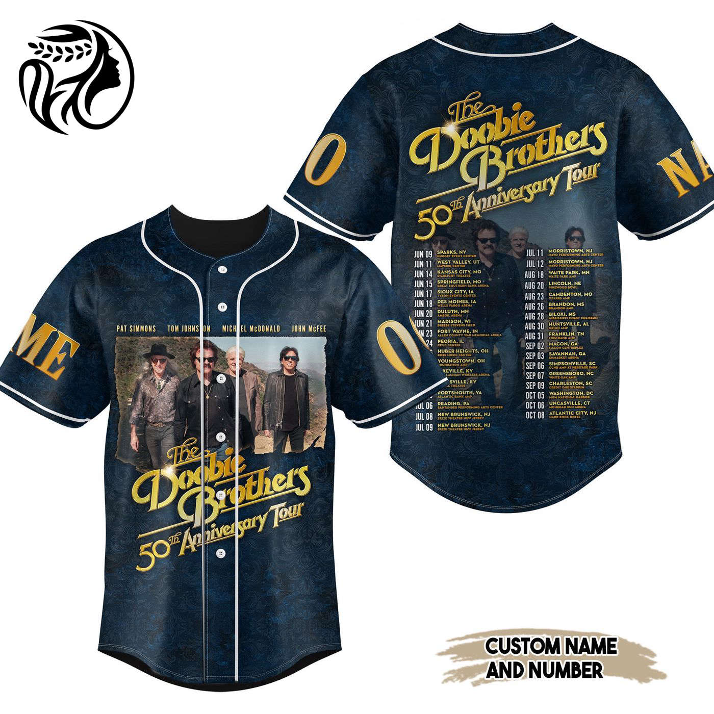 The Doobie Brothers Baseball Jersey For Men Women And Kids Gift