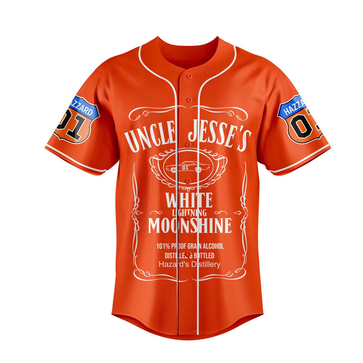 The Dukes of Hazzard Baseball Jersey For Men Women And Kids Gift
