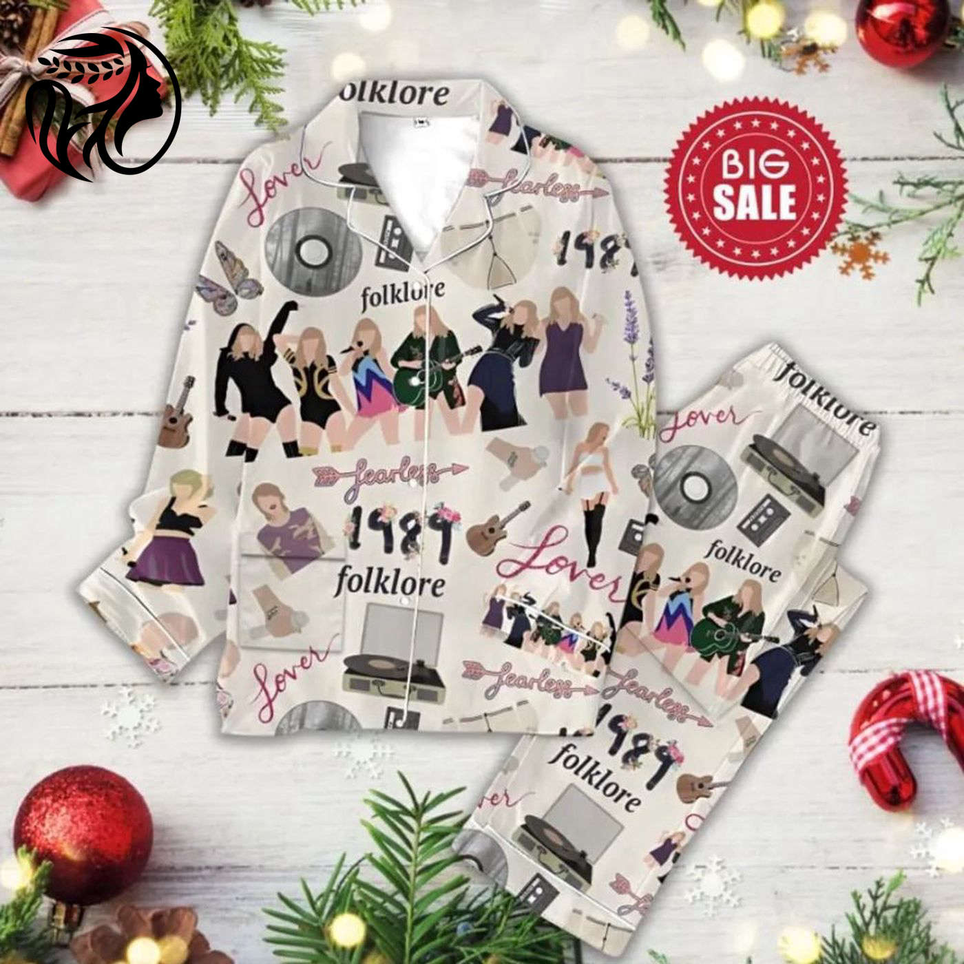1989 Taylor Swift Eras Tour Pajamas Set – Shop Taylor s Version Sleepwear