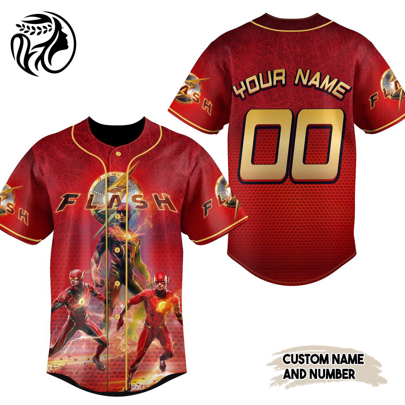 The Flash Baseball Jersey For Men Women And Kids Gift