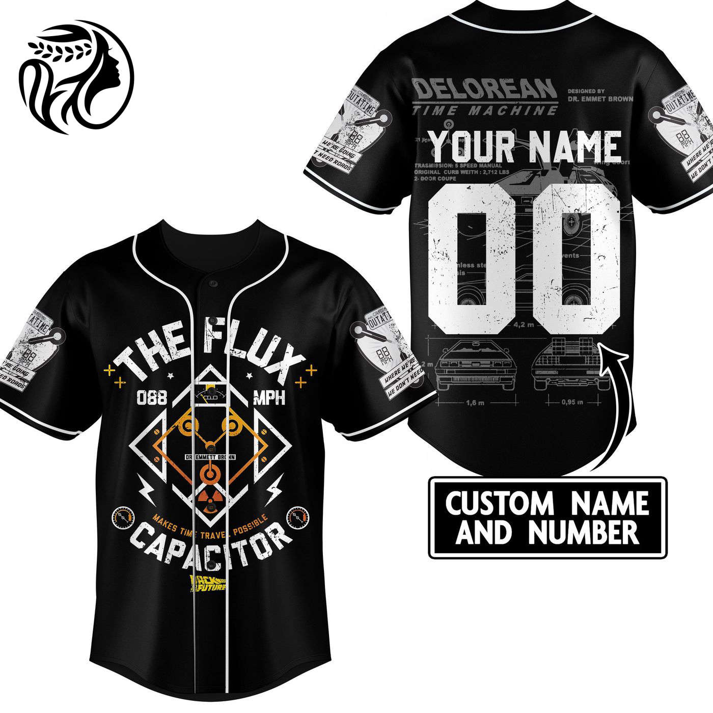 The Flux Baseball Jersey For Men Women And Kids Gift