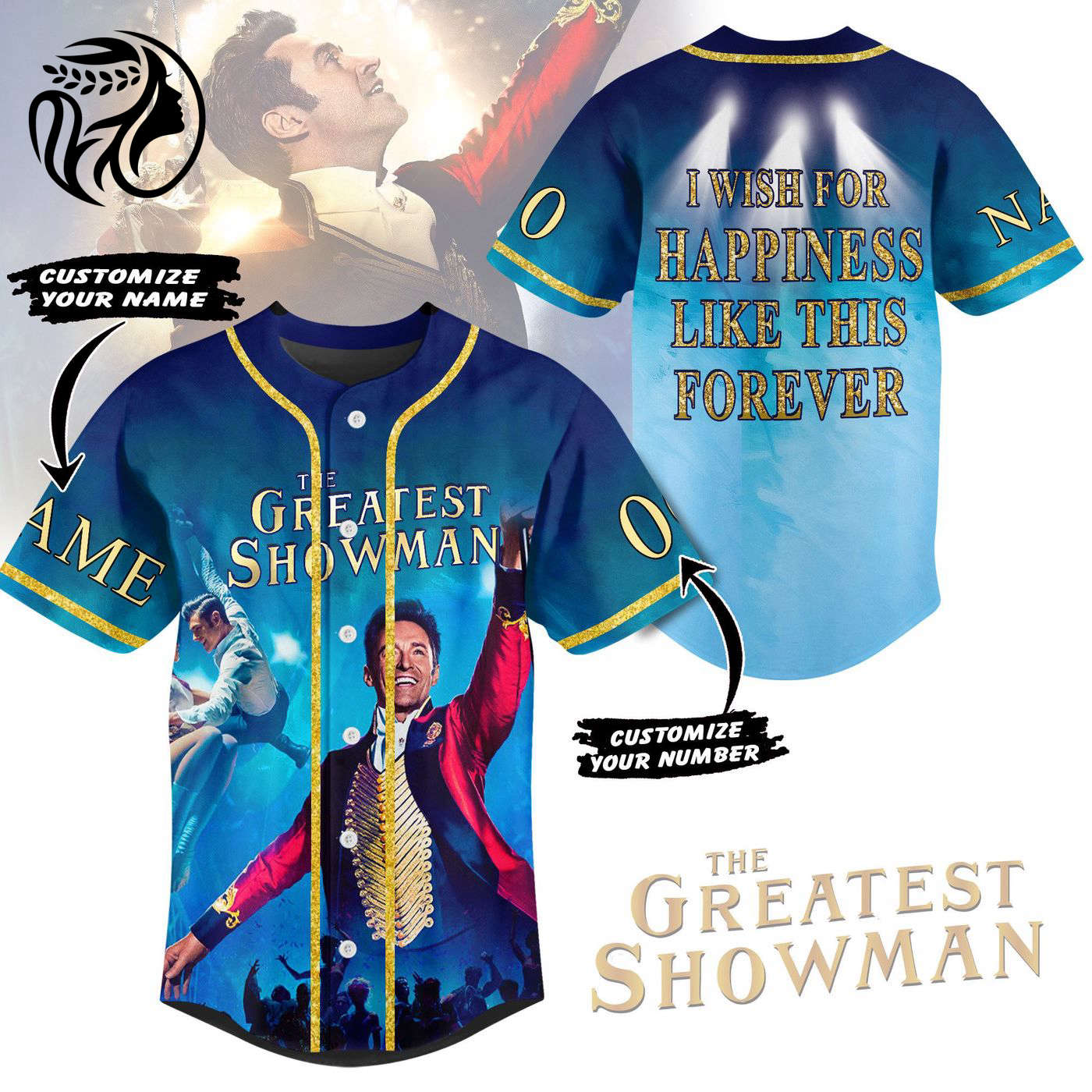 The Greatest Showman Baseball Jersey For Men Women And Kids Gift