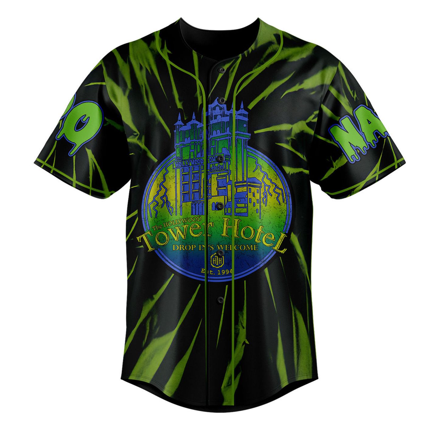 The Hollywood Tower Hotel Baseball Jersey For Men Women And Kids Gift