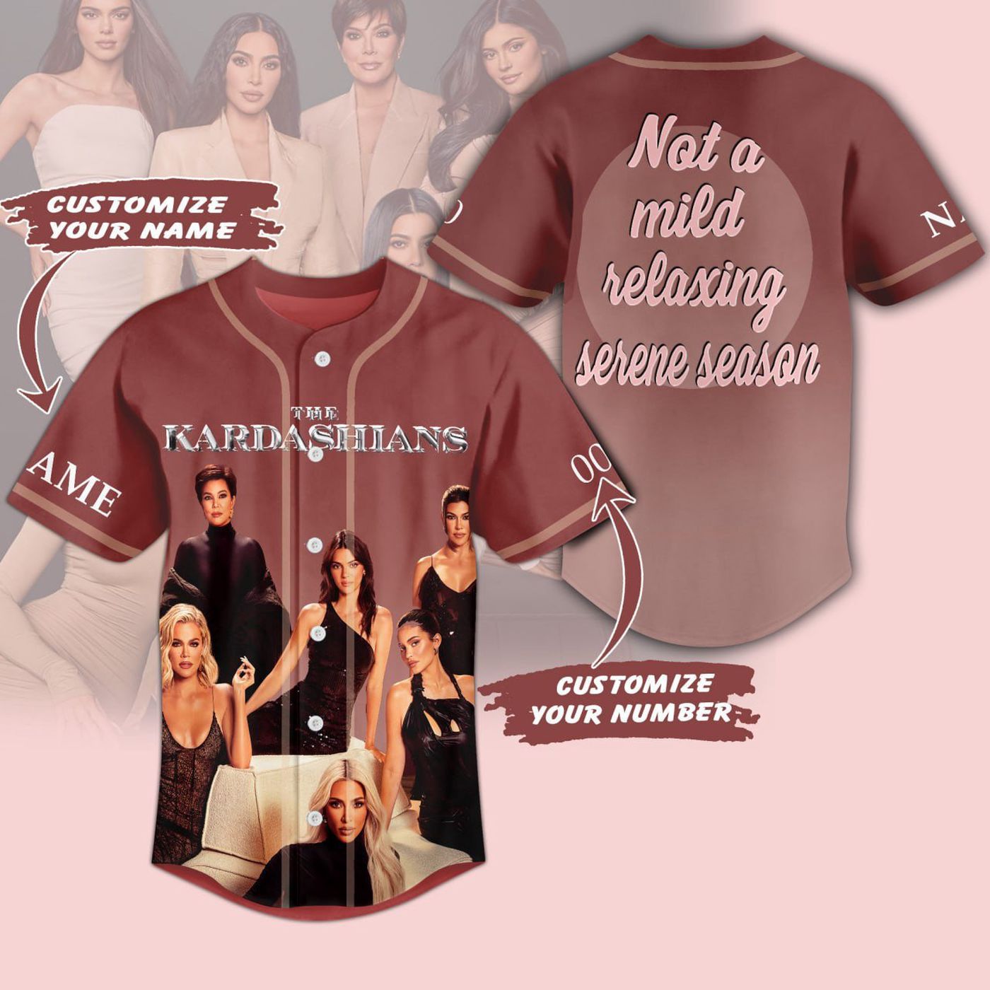 The Kardashians Baseball Jersey For Men Women And Kids Gift