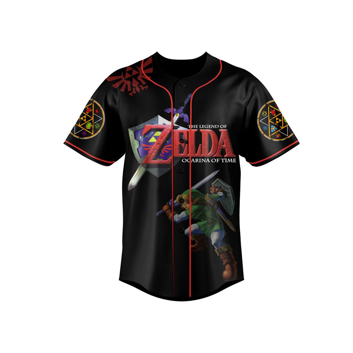 The Legend Of Zelda Baseball Jersey For Men Women And Kids Gift