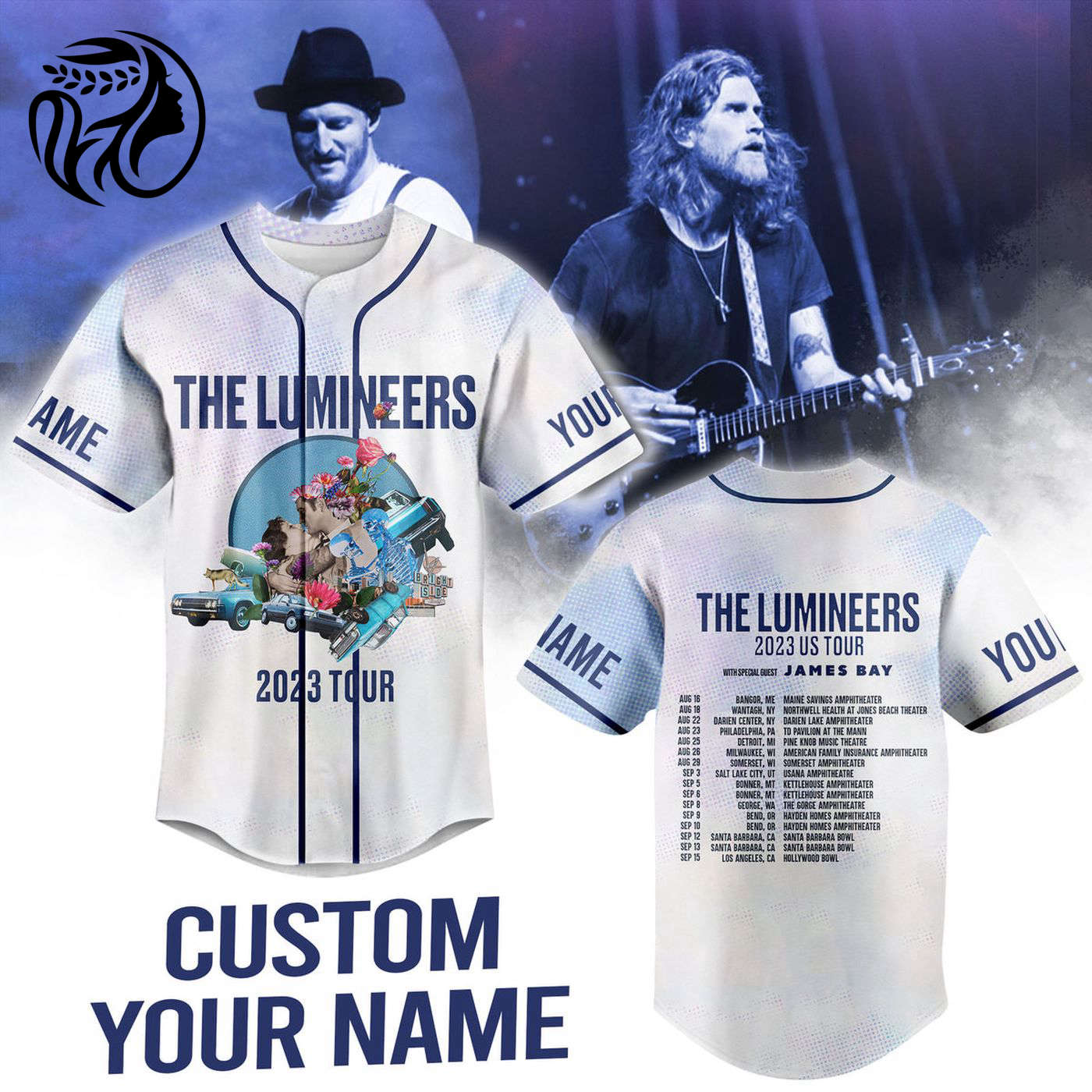 The Lumineers Baseball Jersey For Men Women And Kids Gift