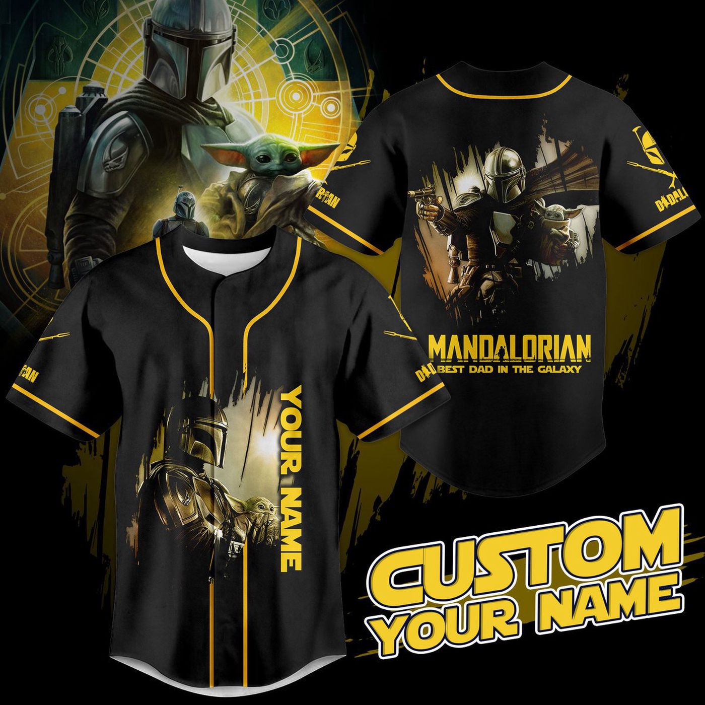The Mandalorian Baseball Jersey For Men Women And Kids Gift