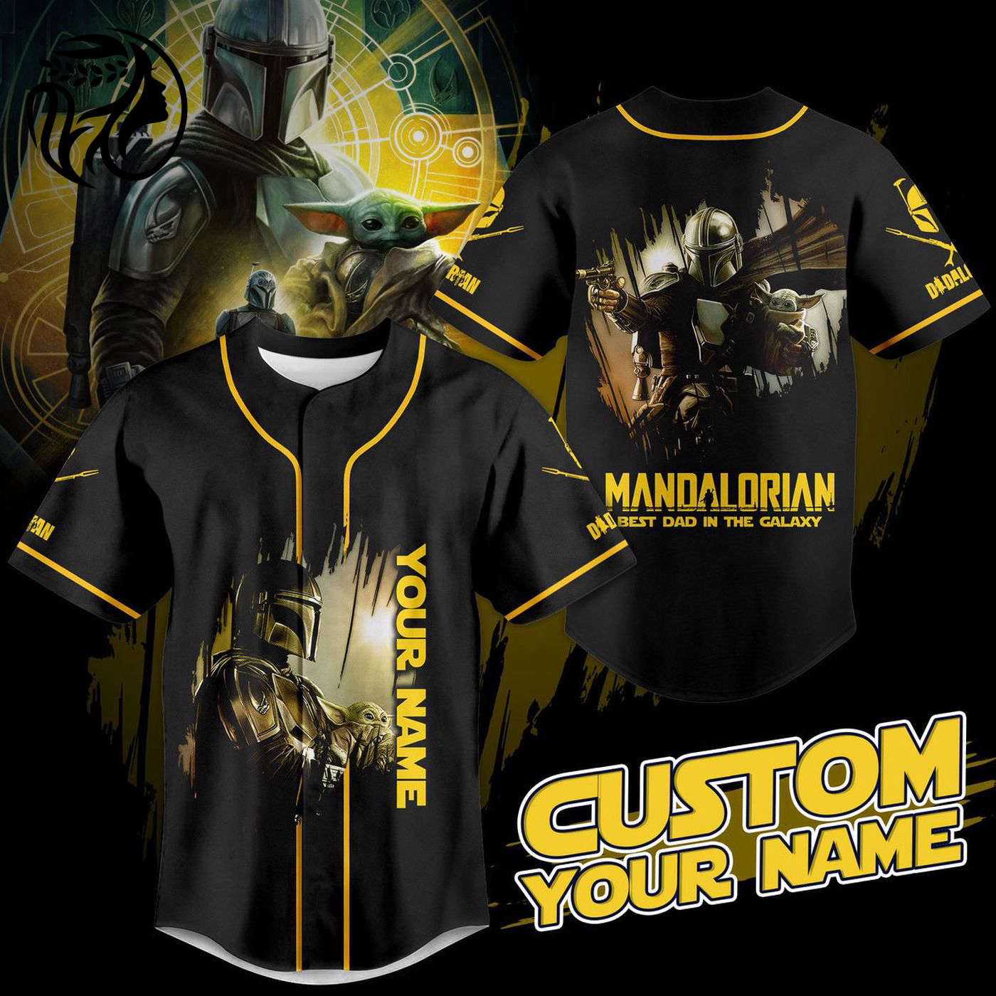 The Mandalorian Baseball Jersey For Men Women And Kids Gift