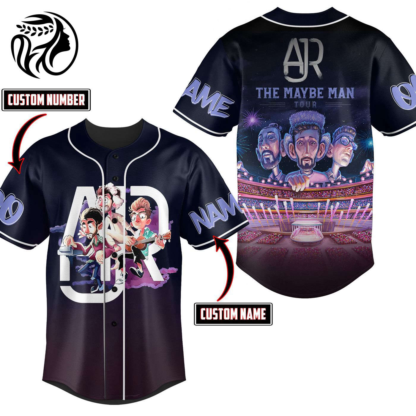 The Maybe Man AJR Baseball Jersey For Men Women And Kids Gift
