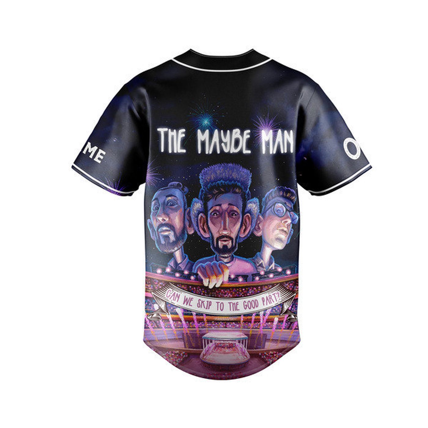 The Maybe Man Baseball Jersey For Men Women And Kids Gift