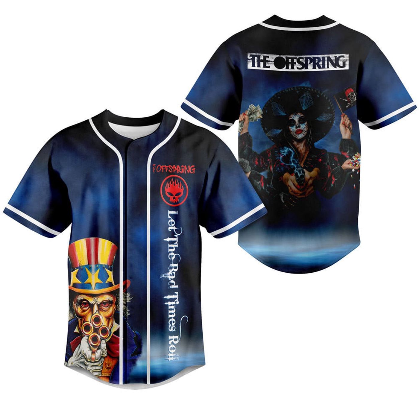 The Offspring Baseball Jersey For Men Women And Kids Gift