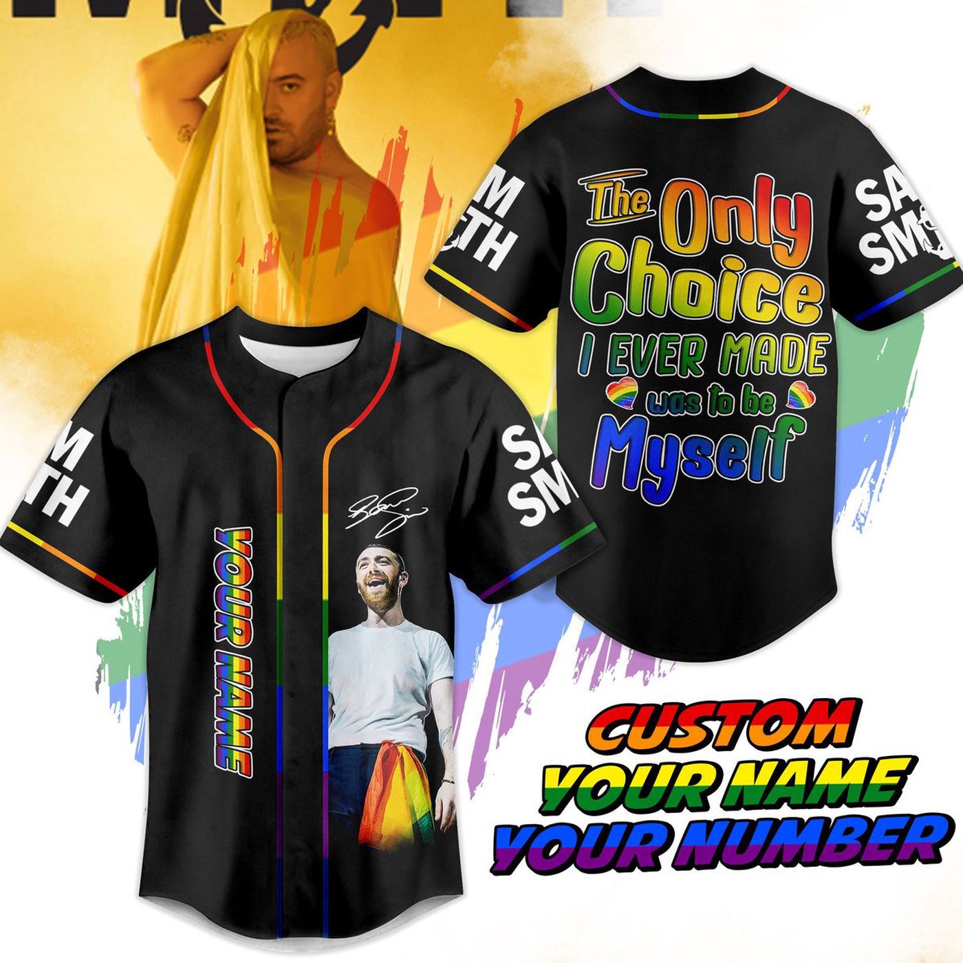 The Only Choice Baseball Jersey For Men Women And Kids Gift