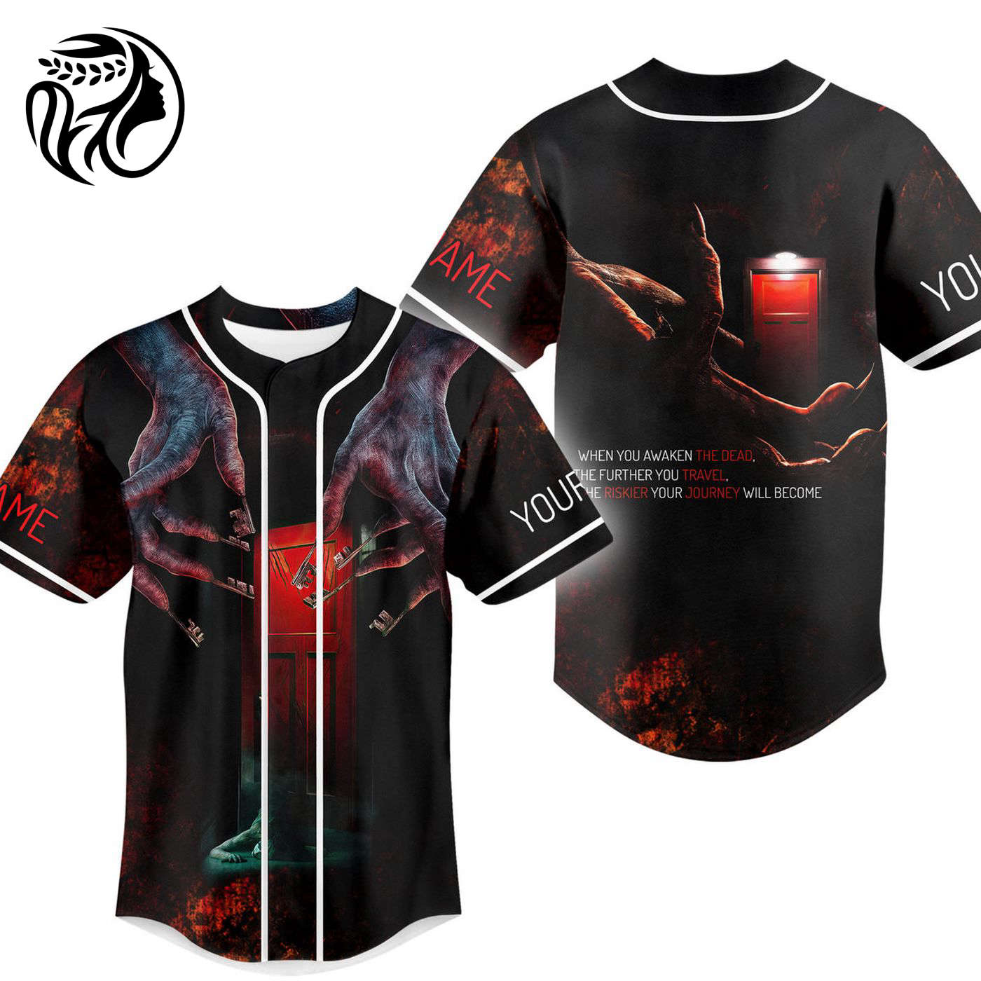 The Red Door Baseball Jersey For Men Women And Kids Gift