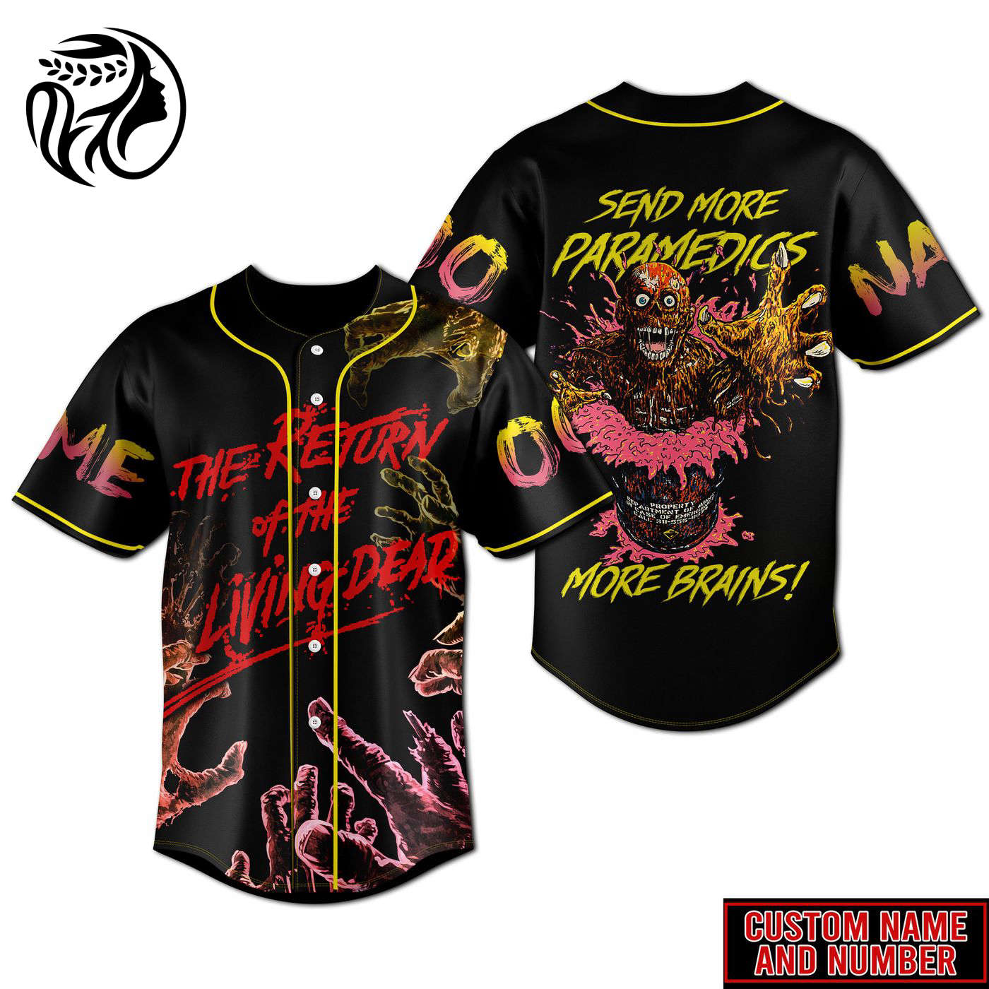 The Return Of The Living Dead Baseball Jersey For Men Women And Kids Gift