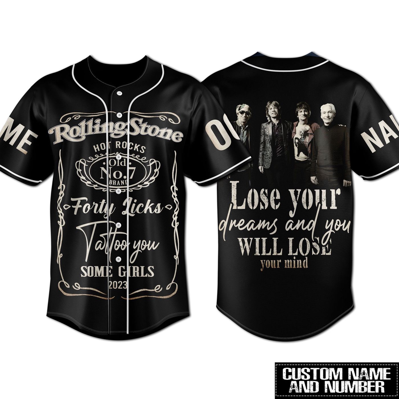 The Rolling Stones Baseball Jersey For Men Women And Kids Gift