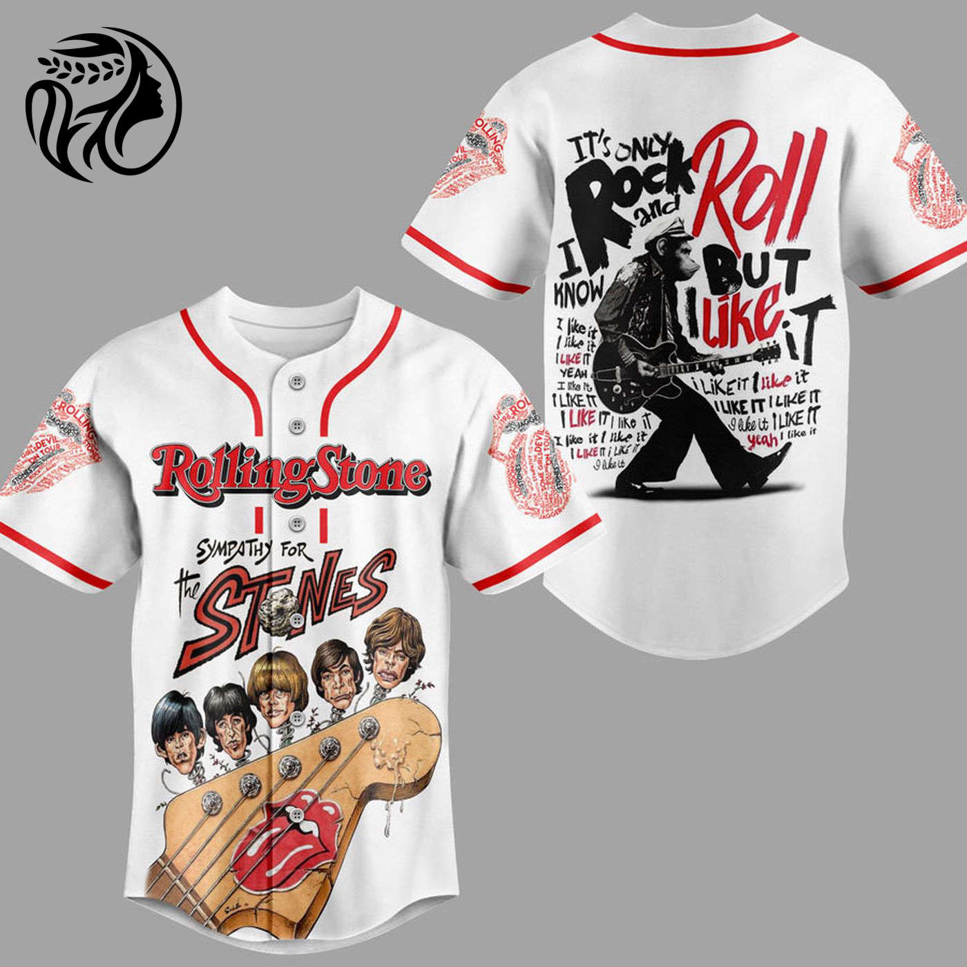 The Rolling Stones Baseball Jersey For Men Women And Kids Gift