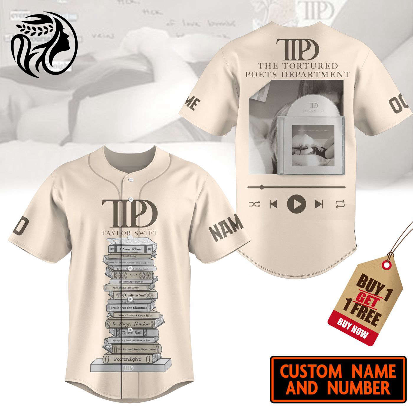 The Tortured Poets Department Baseball Jersey For Men Women And Kids Gift