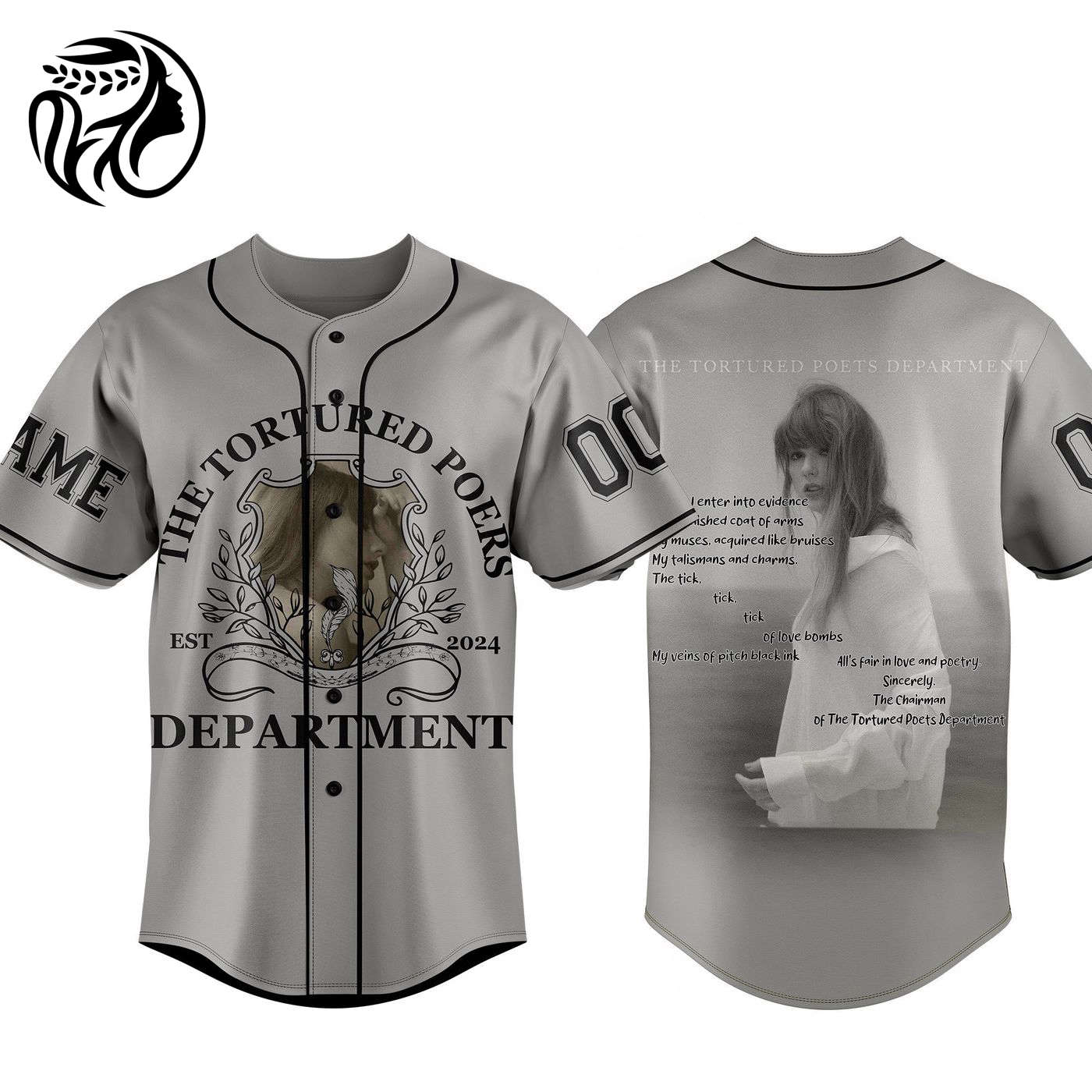 The Tortured Poets Department Baseball Jersey For Men Women And Kids Gift