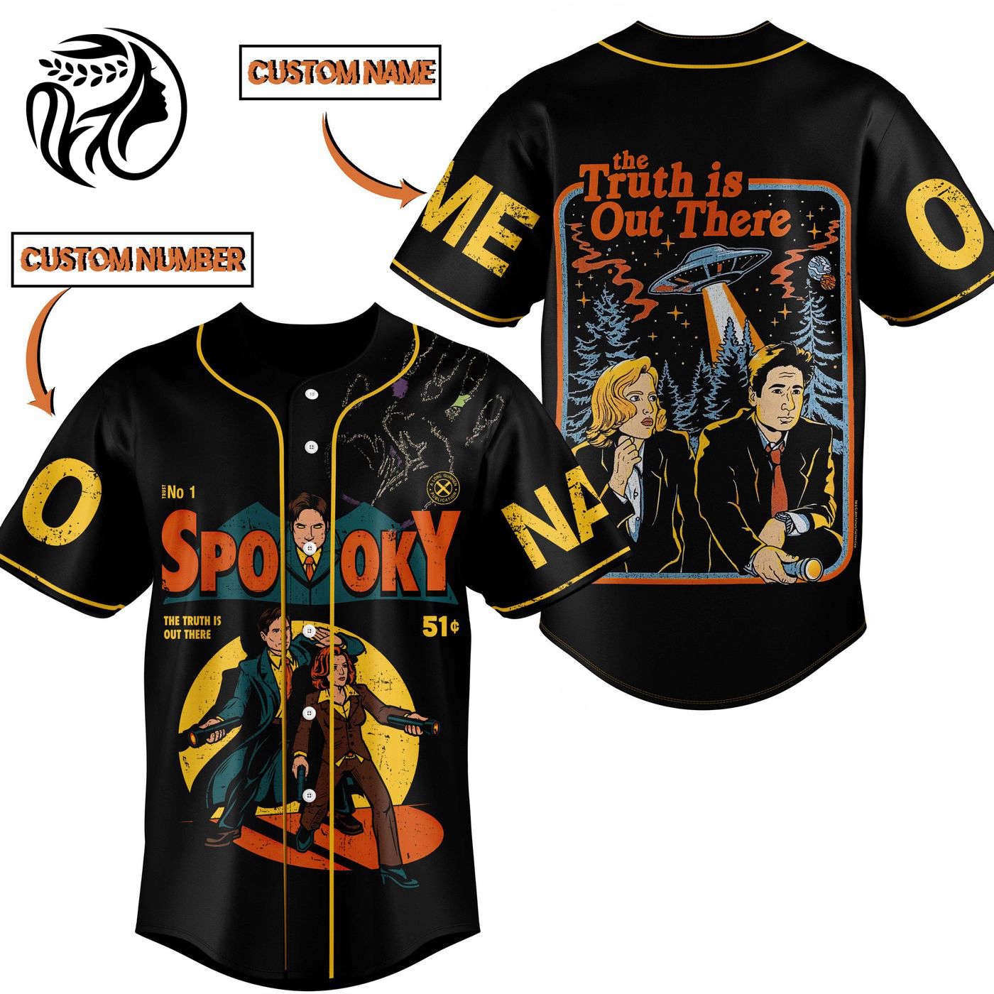 The Truth Is Out There Baseball Jersey For Men Women And Kids Gift