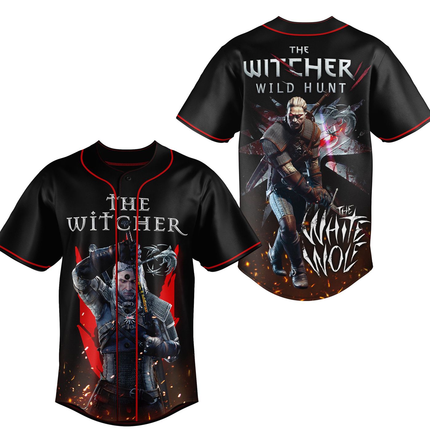 The Witcher Baseball Jersey For Men Women And Kids Gift