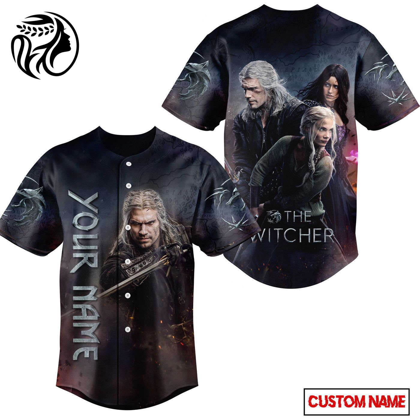 The Witcher Baseball Jersey For Men Women And Kids Gift