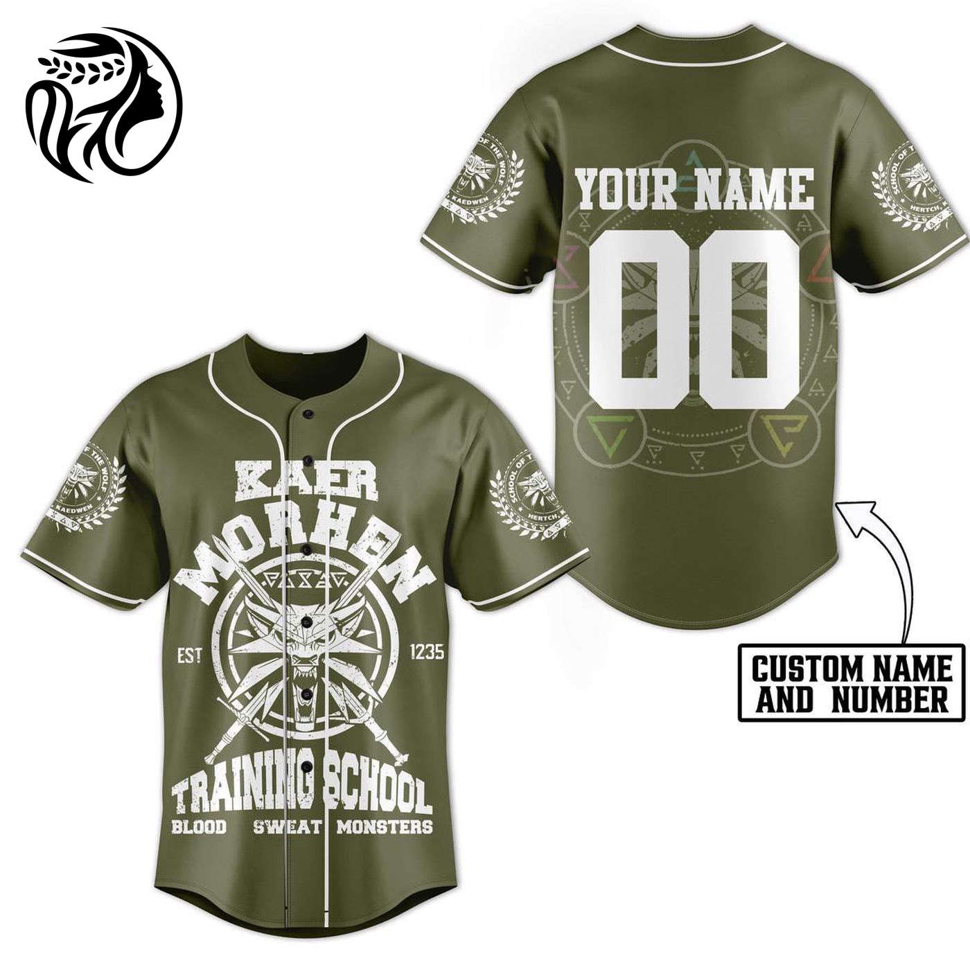 The Witcher Kaer Morhen Baseball Jersey For Men Women And Kids Gift