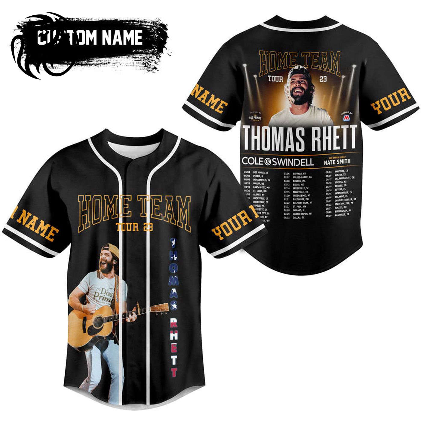 Thomas Rhett Baseball Jersey For Men Women And Kids Gift
