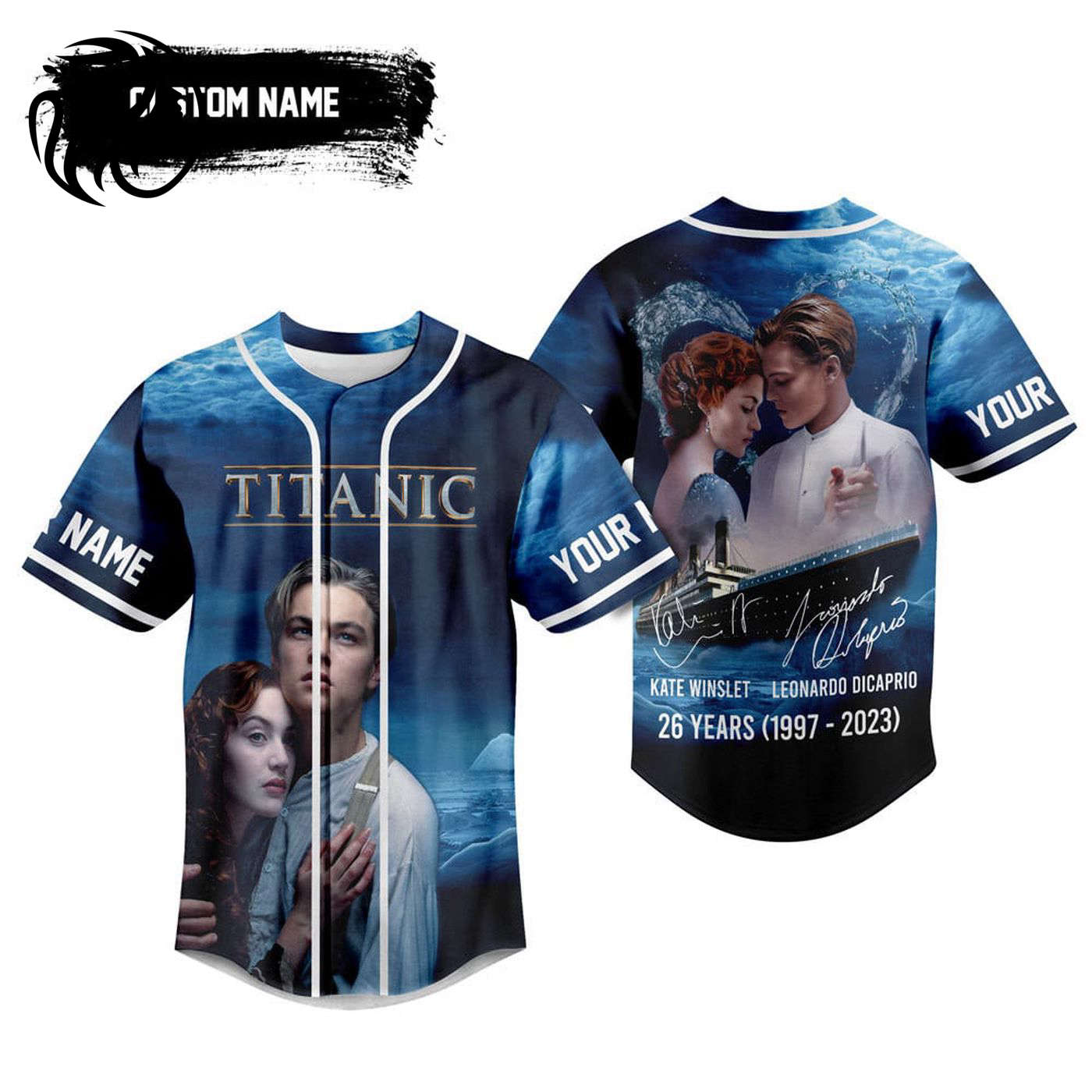 Titanic Baseball Jersey For Men Women And Kids Gift