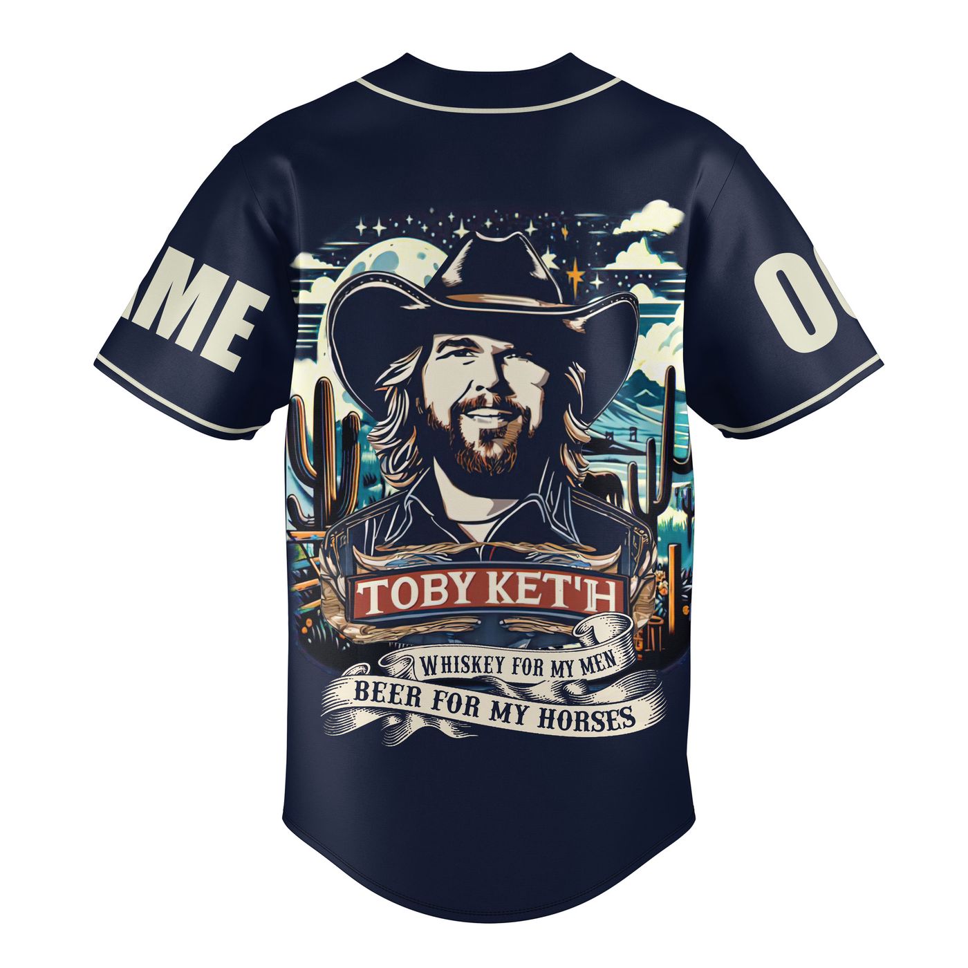Toby Keith Baseball Jersey For Men Women And Kids Gift