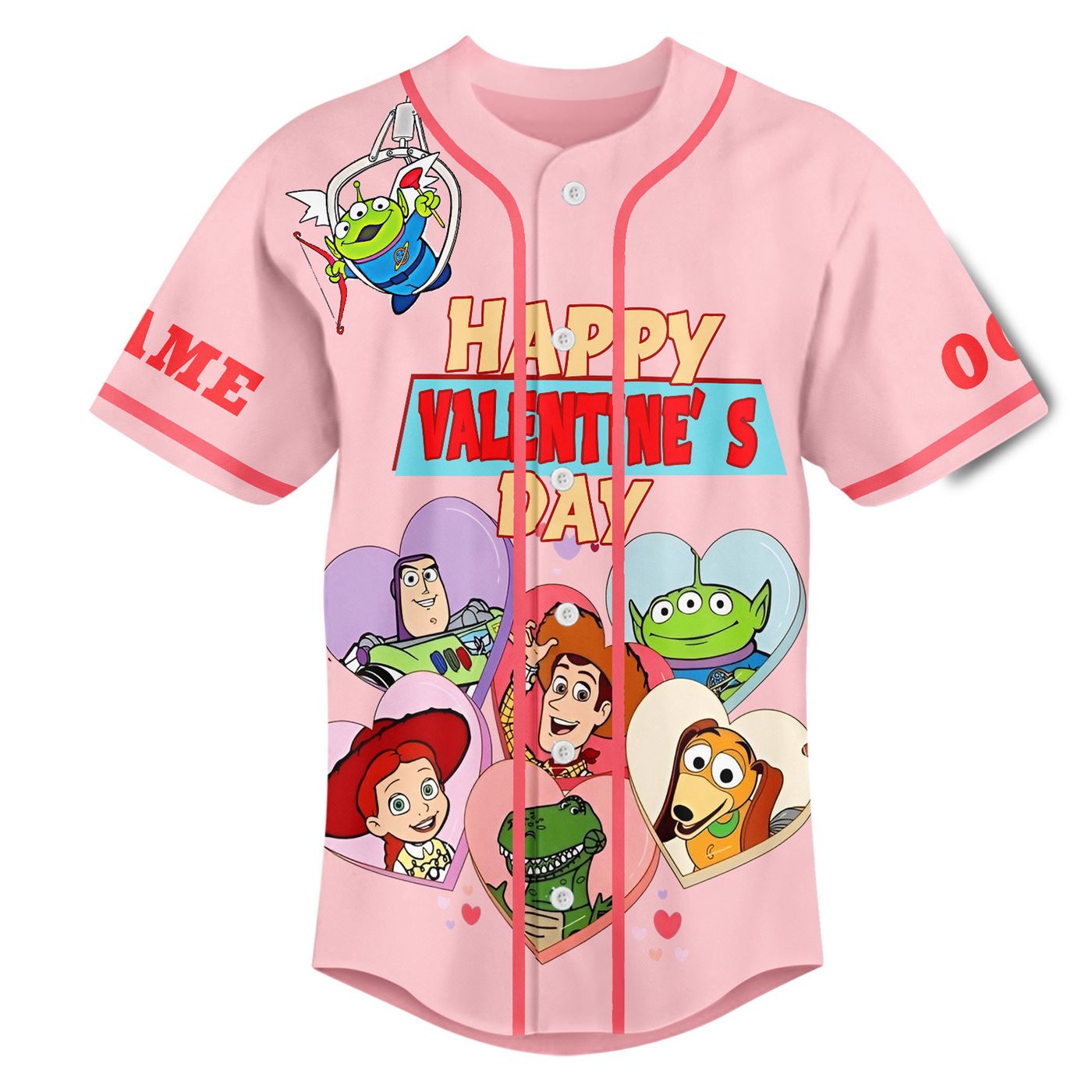 Toy Story Baseball Jersey For Men Women And Kids Gift