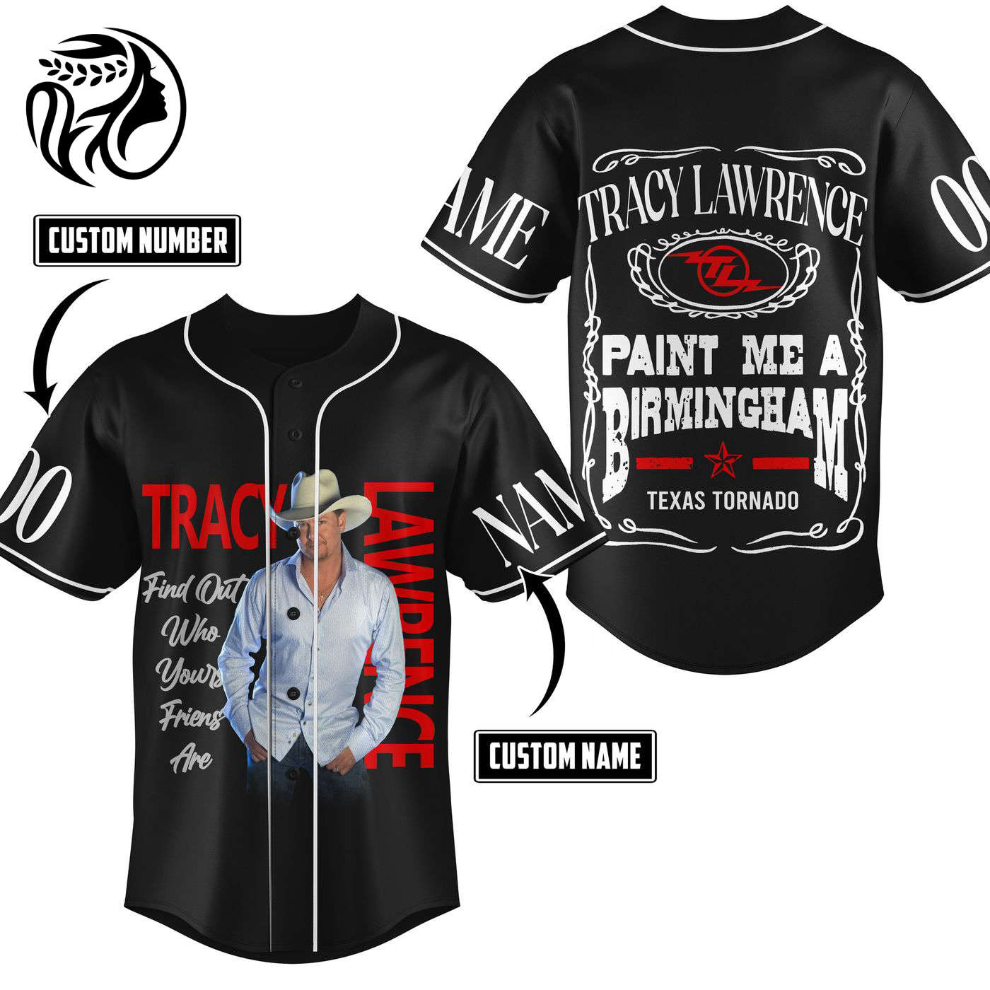 Tracy Lawrence Baseball Jersey For Men Women And Kids Gift